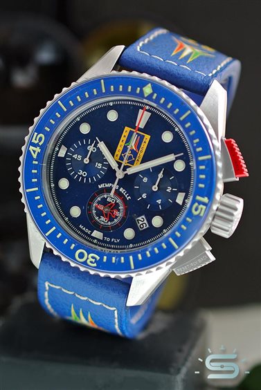 Oiritaly Watch Quartz Man Memphis Belle Frecce Tricolori